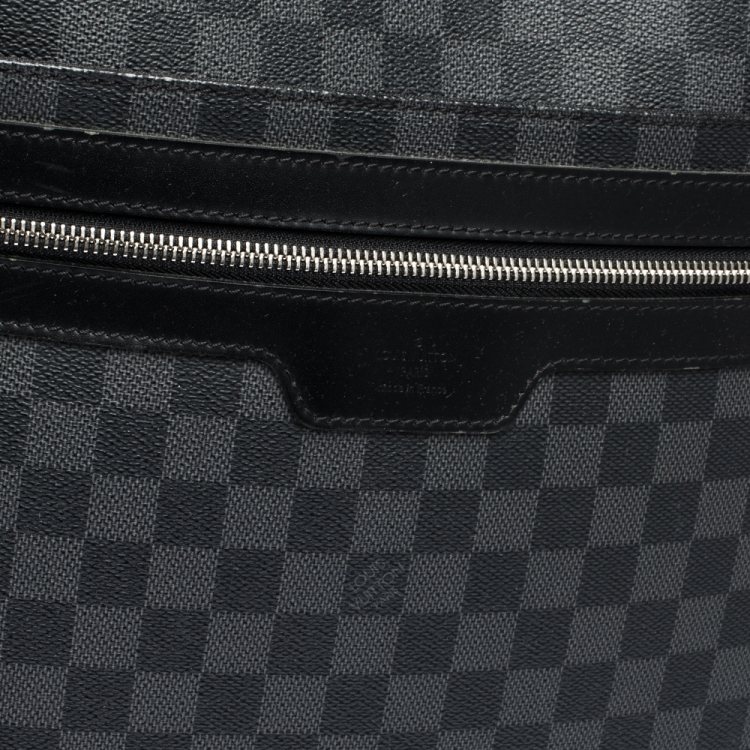 مملوكة مسبقًا Louis Vuitton Damier Graphite Canvas Business Pegase Legere 50 Luggage Bag