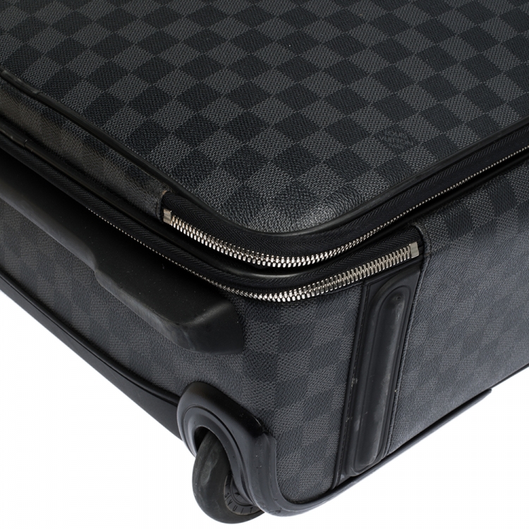 مملوكة مسبقًا Louis Vuitton Damier Graphite Canvas Business Pegase Legere 50 Luggage Bag