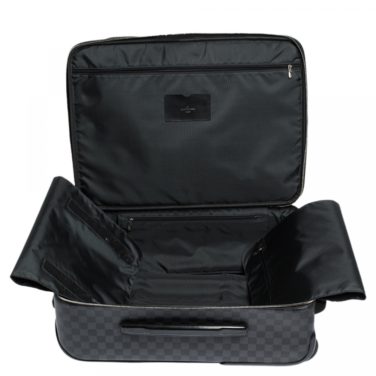 مملوكة مسبقًا Louis Vuitton Damier Graphite Canvas Business Pegase Legere 50 Luggage Bag