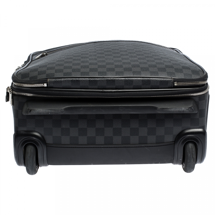 مملوكة مسبقًا Louis Vuitton Damier Graphite Canvas Business Pegase Legere 50 Luggage Bag