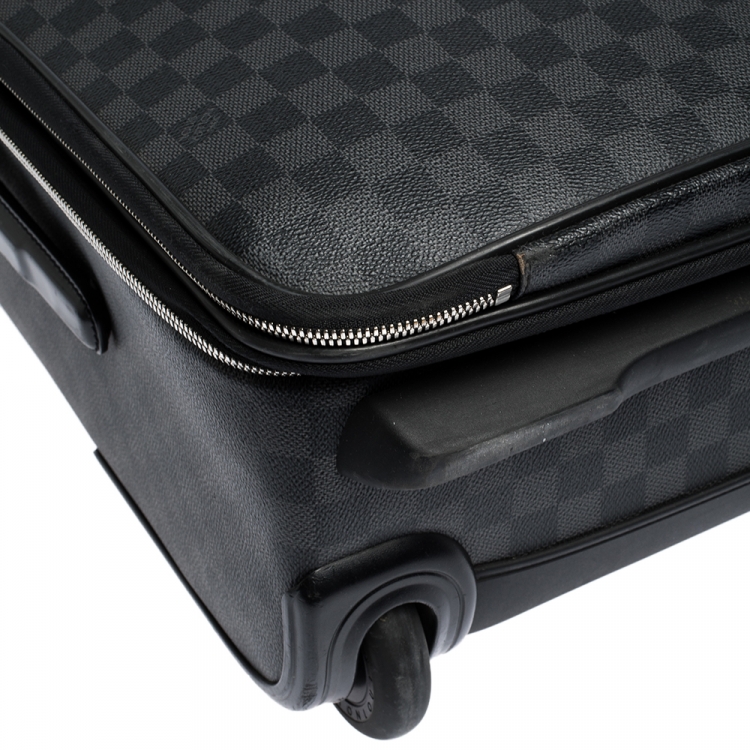 مملوكة مسبقًا Louis Vuitton Damier Graphite Canvas Business Pegase Legere 50 Luggage Bag