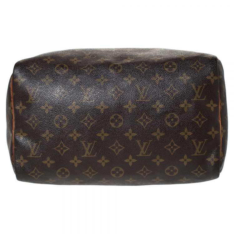 Pre Owned Louis Vuitton Monogram Canvas Speedy 30 Bag