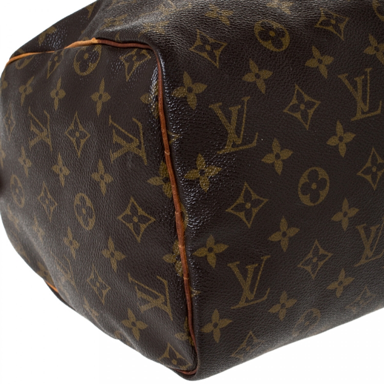 Pre Owned Louis Vuitton Monogram Canvas Speedy 30 Bag