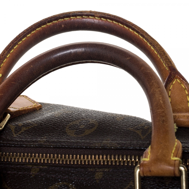 Pre Owned Louis Vuitton Monogram Canvas Speedy 30 Bag
