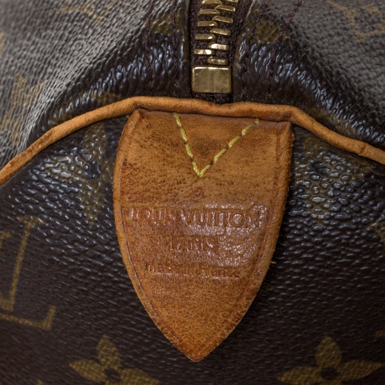 Pre Owned Louis Vuitton Monogram Canvas Speedy 30 Bag