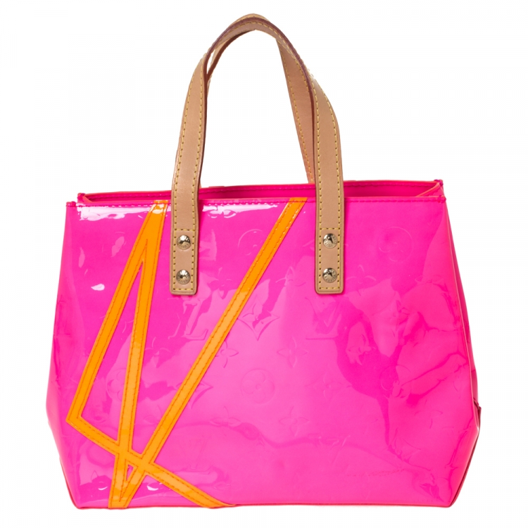 Louis Vuitton Neon Pink Monogram Vernis Limited Edition Robert Wilson Reade  PM Bag Louis Vuitton | The Luxury Closet