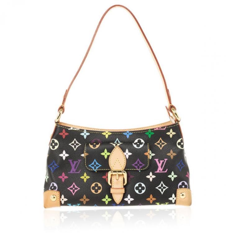 Louis Vuitton Monogram Multicolore Black Eliza Shoulder Handbag Louis  Vuitton