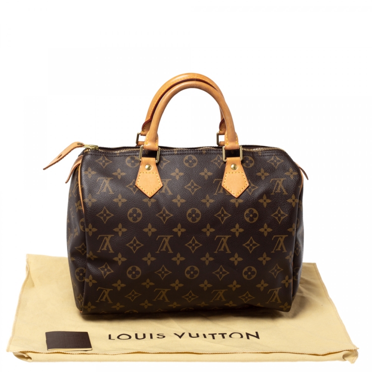 Louis Vuitton Monogram Canvas Speedy 30 Bag Louis Vuitton | TLC