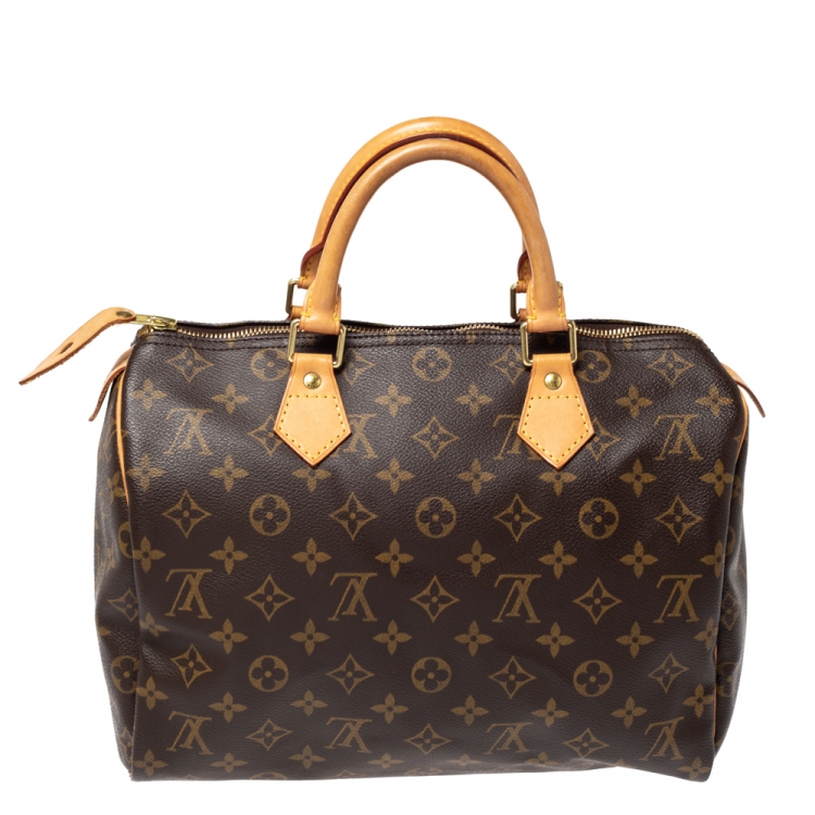 Louis Vuitton 2004 Pre-owned Monogram Speedy 30 Handbag - Brown