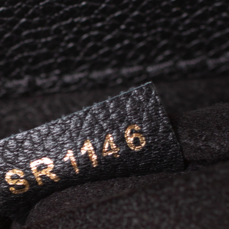 Pre Owned Louis Vuitton Black Monogram Canvas Venus Bag                   