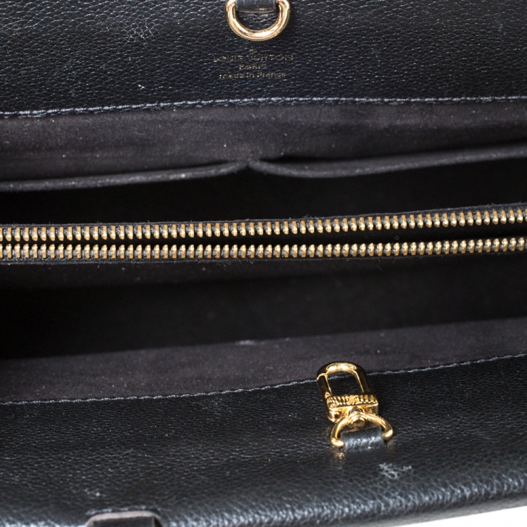 Pre Owned Louis Vuitton Black Monogram Canvas Venus Bag                   