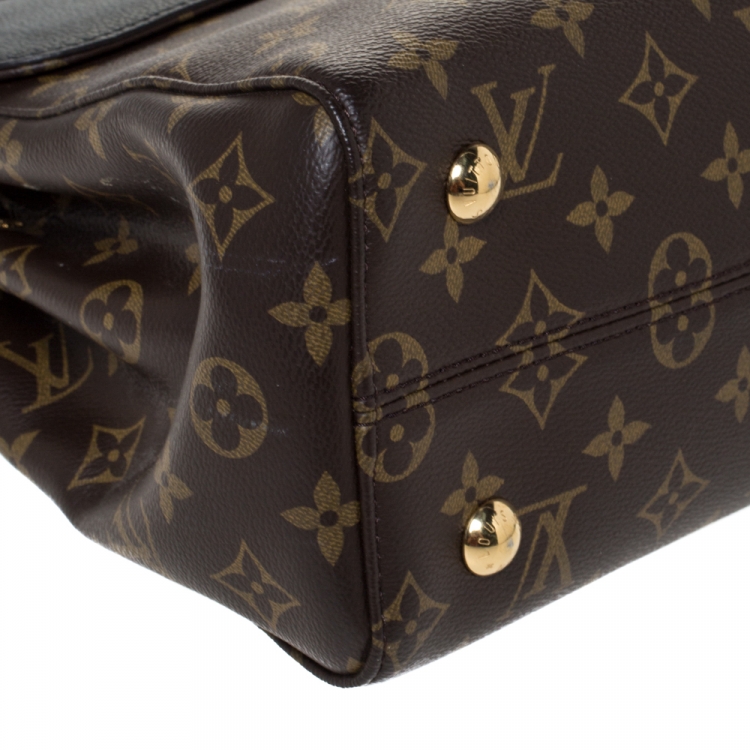 Pre Owned Louis Vuitton Black Monogram Canvas Venus Bag                   