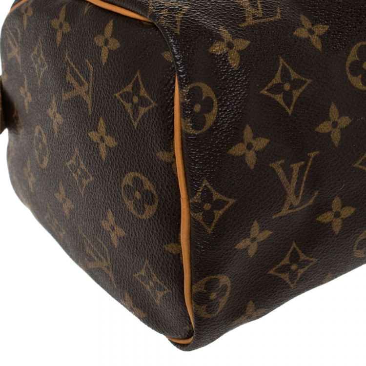 Pre Owned Louis Vuitton Monogram Canvas Speedy 25 Bag