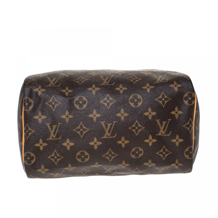 Pre Owned Louis Vuitton Monogram Canvas Speedy 25 Bag