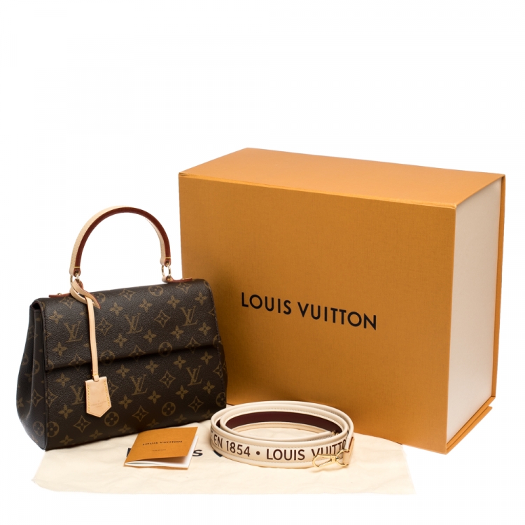 Pre Owned Louis Vuitton Monogram Canvas Cluny BB Bag