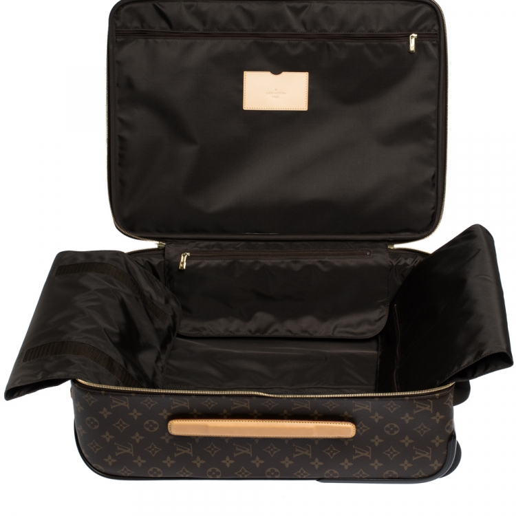 Pre Owned Louis Vuitton Monogram Canvas Business Pegase Legere 55 Luggage