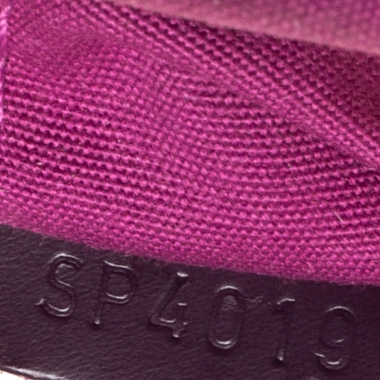 Pre Owned Louis Vuitton Cassis Epi Leather Speedy 30 Bag