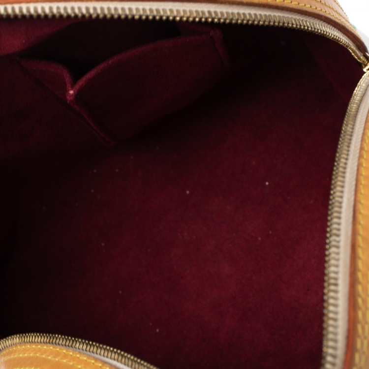 Pre Owned Louis Vuitton White Monogram Multicolore Canvas Priscilla Bag