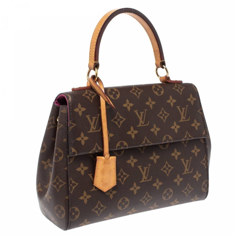 Pre Owned Louis Vuitton Monogram Canvas Cluny BB Bag