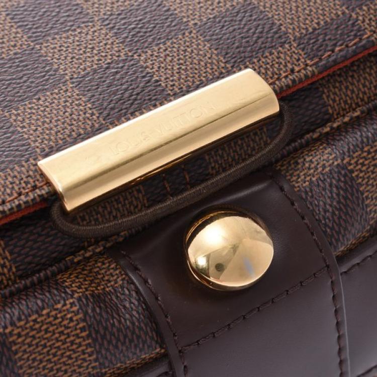 Pre Owned Louis Vuitton Damier Ebene Canavs Bastille Messenger Bag