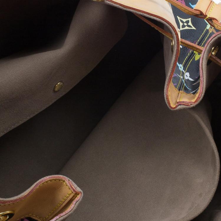 مملوكة مسبقًا Louis Vuitton Black Multicolor Monogram Canvas Ursula Satchel