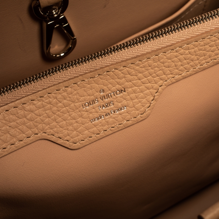 مملوكة مسبقًا Louis Vuitton Cherry Taurillon Leather Capucines MM Bag