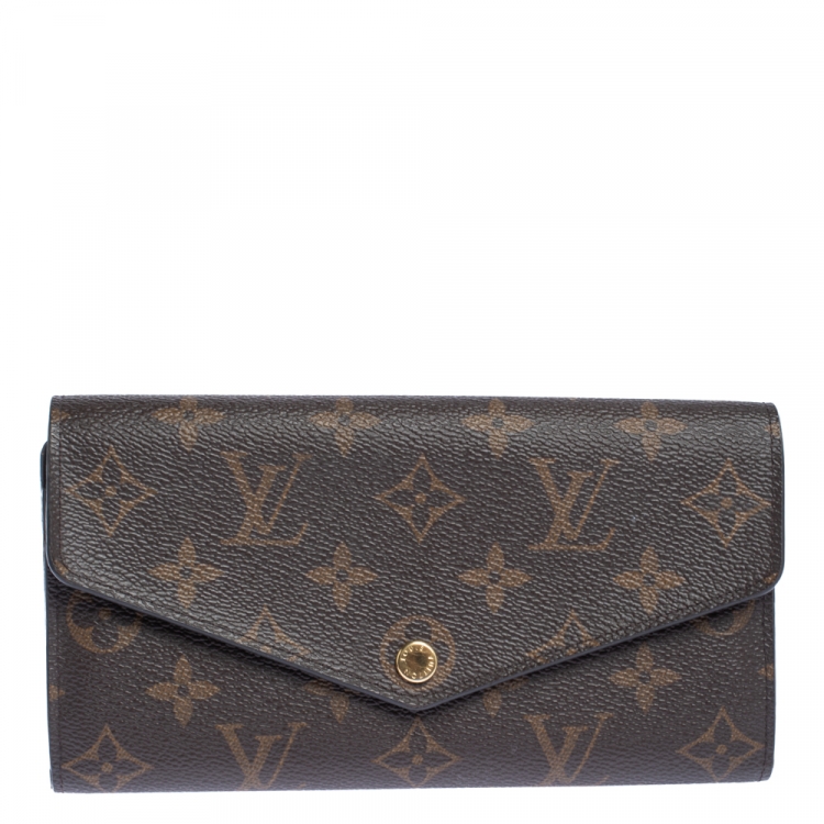 Authentic Louis store Vuitton Sarah wallet