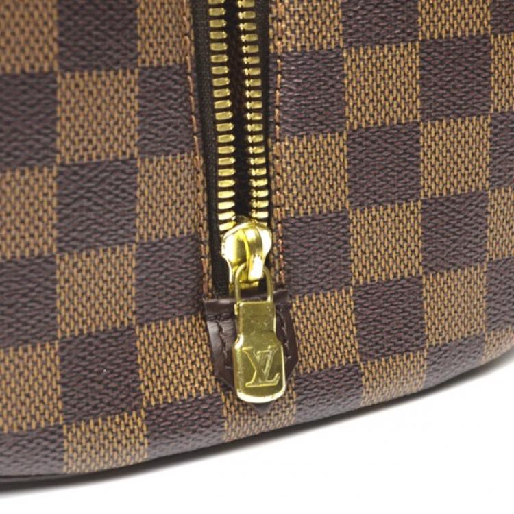 Pre Owned Louis Vuitton Damier Ebene Canvas Duomo Boston Bag