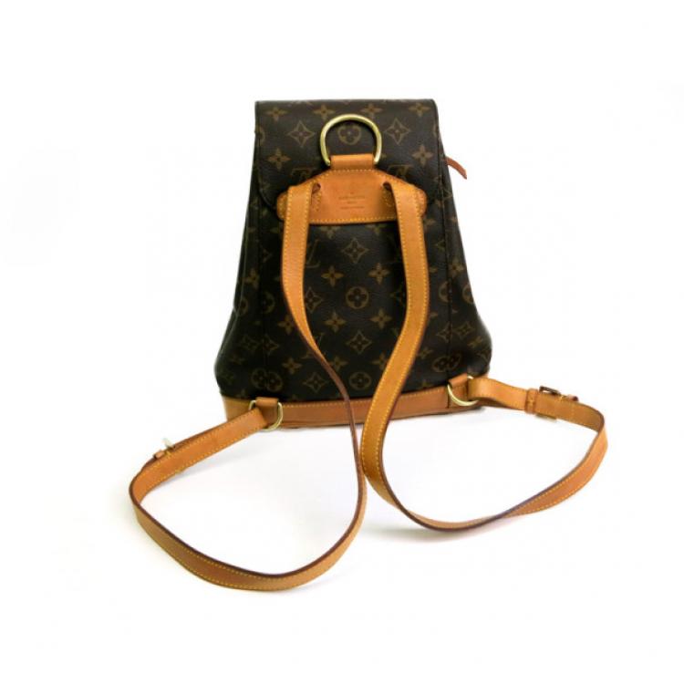 Pre Owned Louis Vuitton Monogram Canvas Montsouris Backpack MM