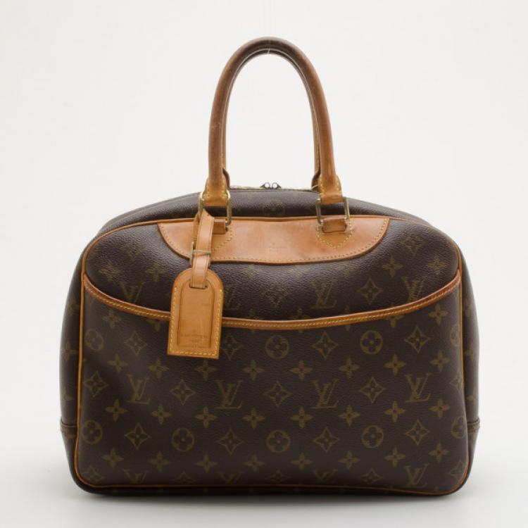 Walter Cunningham passage interferens Louis Vuitton Monogram Deauville Boston Handbag Louis Vuitton | TLC