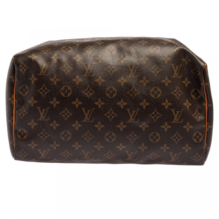 Pre Owned Louis Vuitton Monogram Canvas Speedy 35 Bag