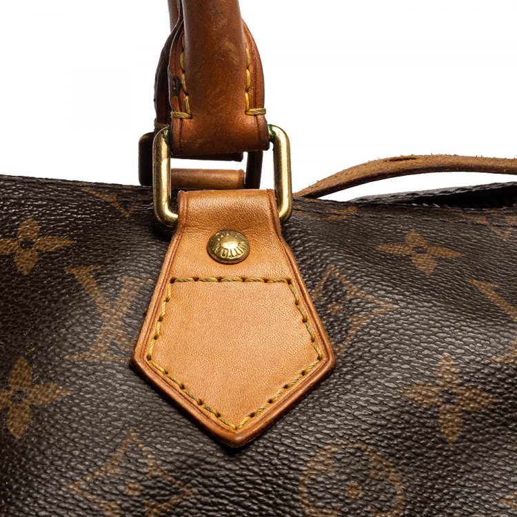 Pre Owned Louis Vuitton Monogram Canvas Speedy 35 Bag