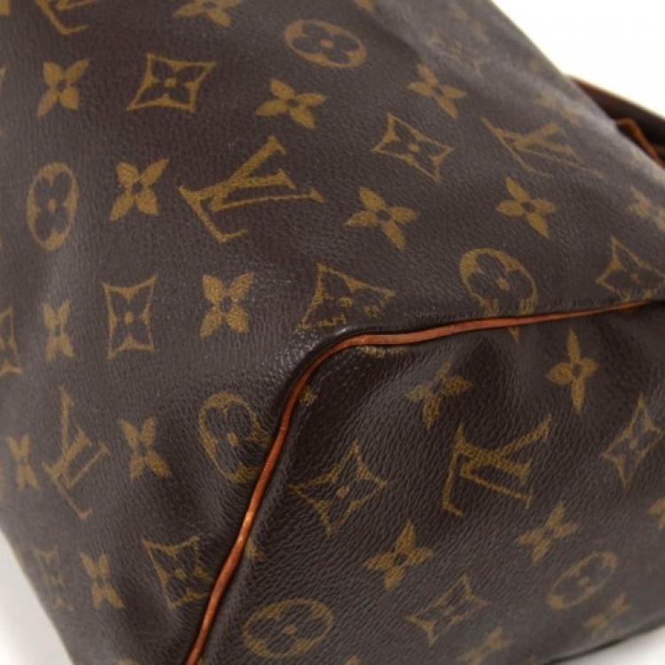 Pre Owned Louis Vuitton Monogram Canvas Speedy 25 City Bag