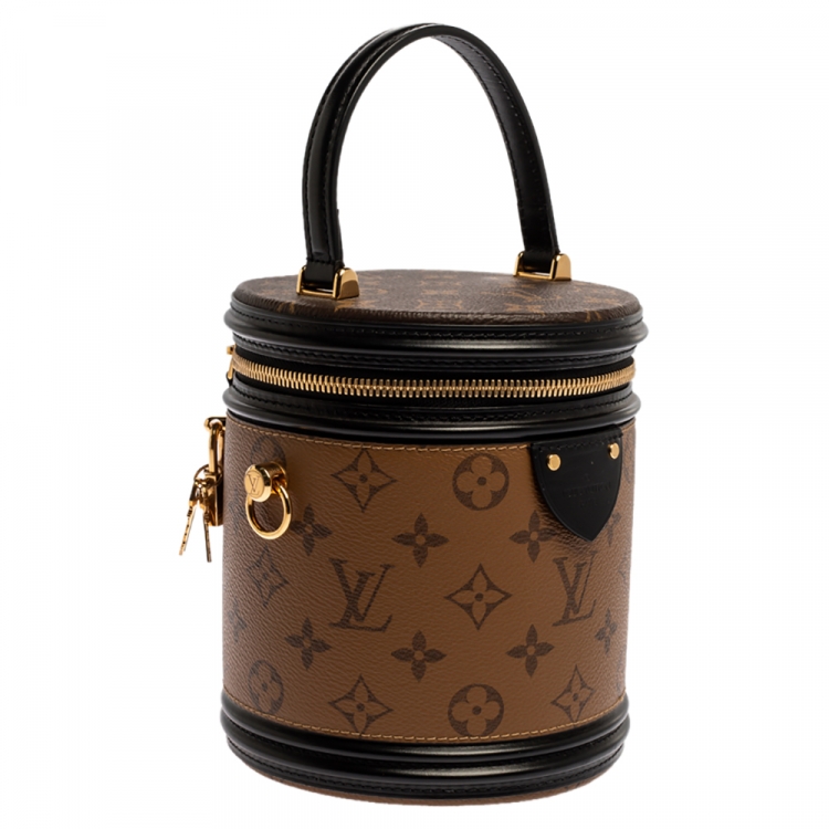 Pre Owned Louis Vuitton Reverse Monogram Canvas Cannes Bag