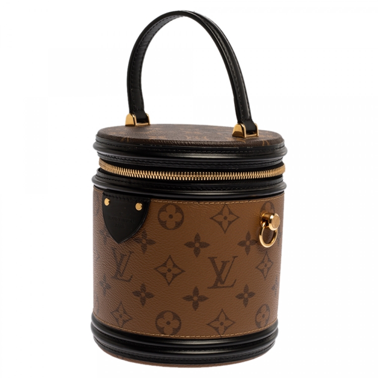 Pre Owned Louis Vuitton Reverse Monogram Canvas Cannes Bag