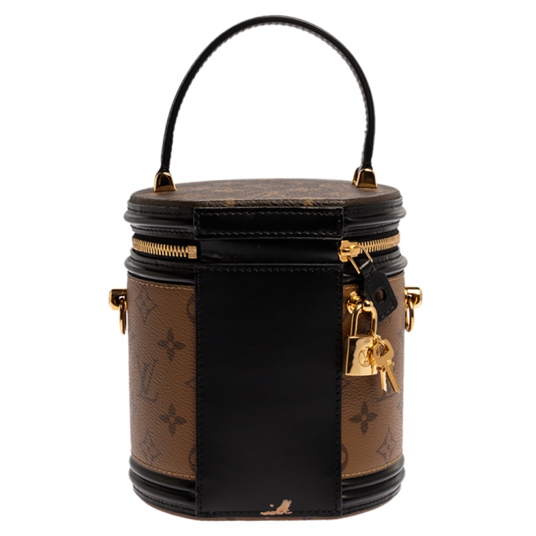 Pre Owned Louis Vuitton Reverse Monogram Canvas Cannes Bag