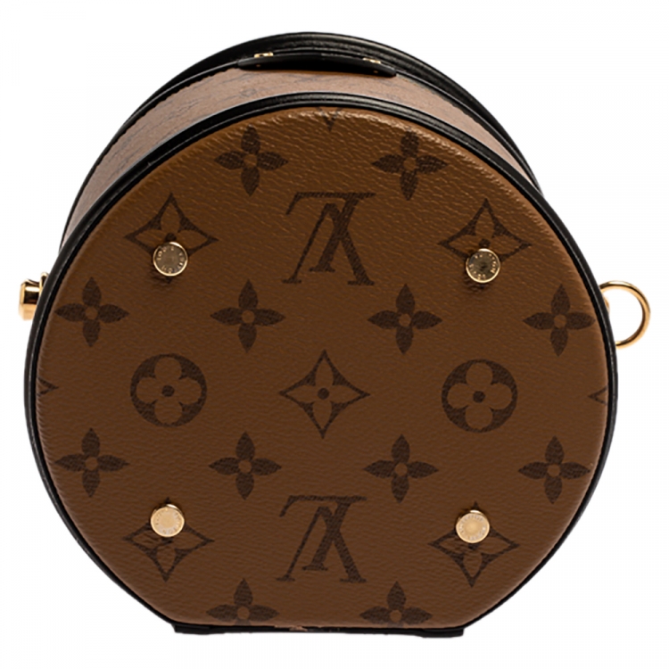 Pre Owned Louis Vuitton Reverse Monogram Canvas Cannes Bag