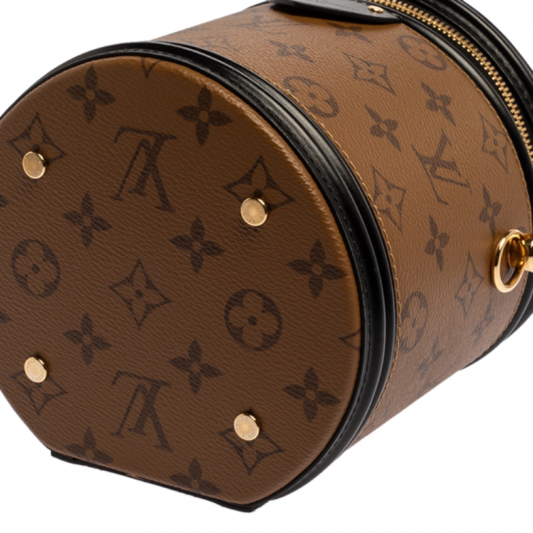 Pre Owned Louis Vuitton Reverse Monogram Canvas Cannes Bag