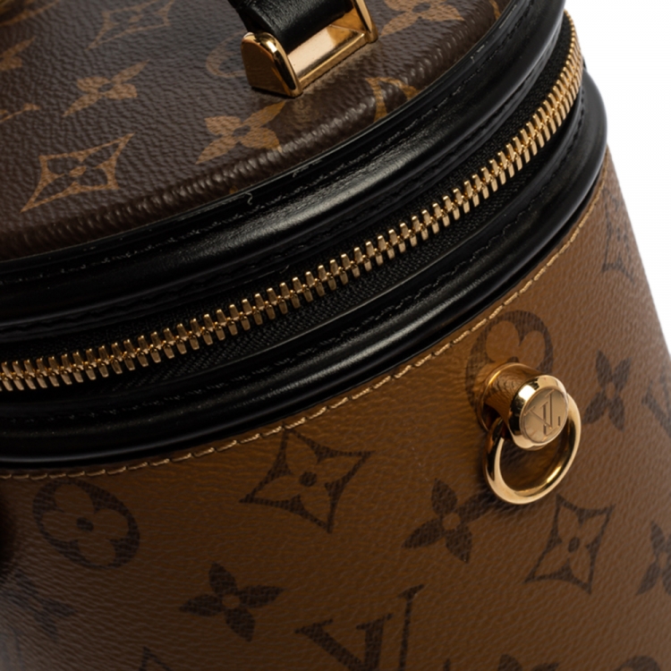 Pre Owned Louis Vuitton Reverse Monogram Canvas Cannes Bag