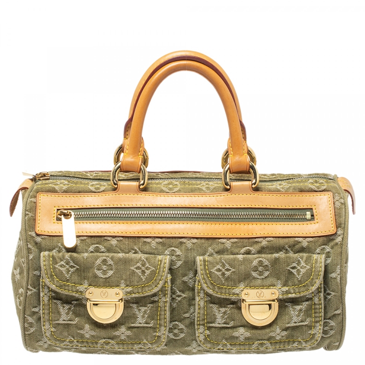 Louis Vuitton Green Monogram Denim Neo Speedy Bag Louis Vuitton | The  Luxury Closet