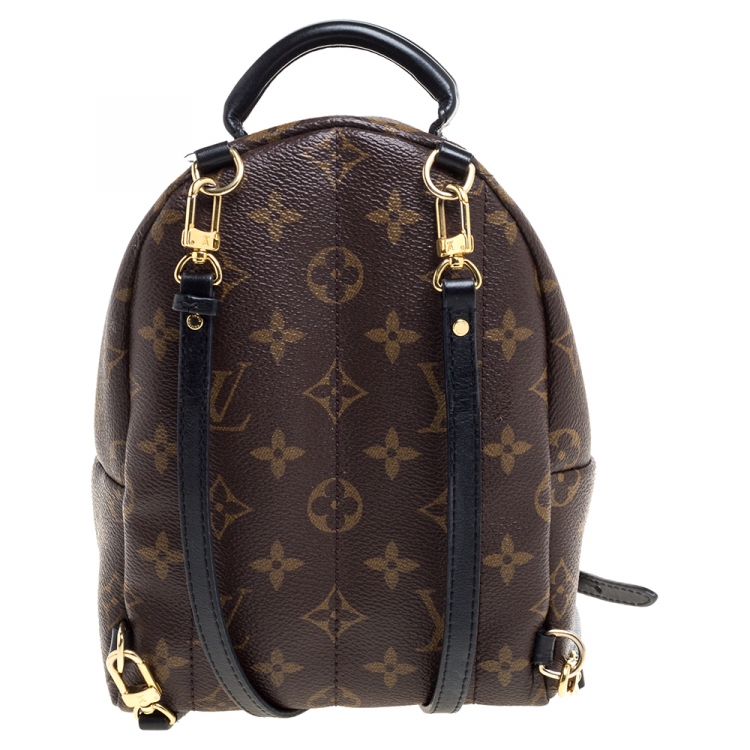 Pre Owned Louis Vuitton Monogram Canvas Mini Palm Springs Backpack