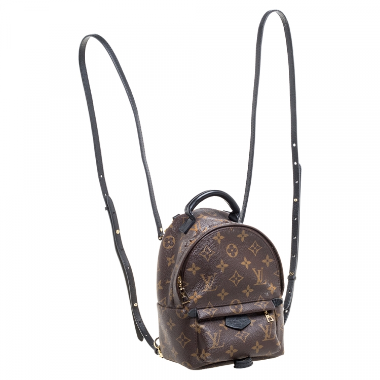 Pre Owned Louis Vuitton Monogram Canvas Mini Palm Springs Backpack
