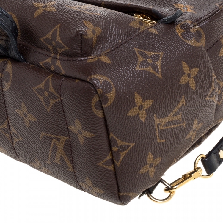 Pre Owned Louis Vuitton Monogram Canvas Mini Palm Springs Backpack