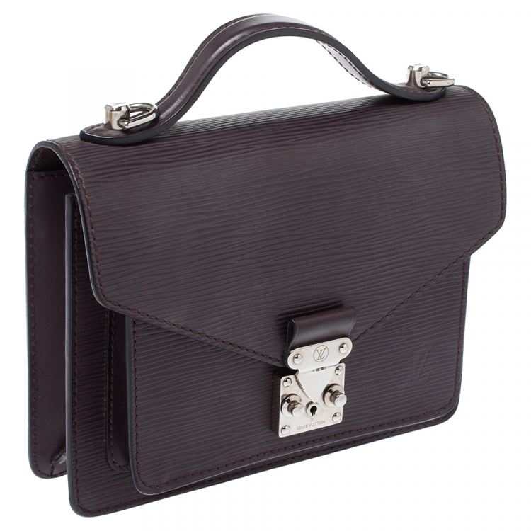 مملوكة مسبقًا Louis Vuitton Quetsche Epi Leather  Monceau BB Bag