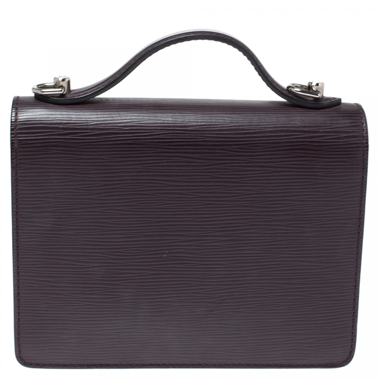 مملوكة مسبقًا Louis Vuitton Quetsche Epi Leather  Monceau BB Bag