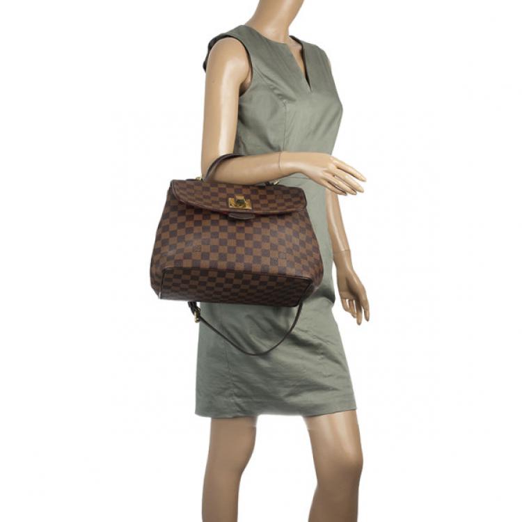 Louis Vuitton Damier Ebene Bergamo MM - Satchels, Handbags