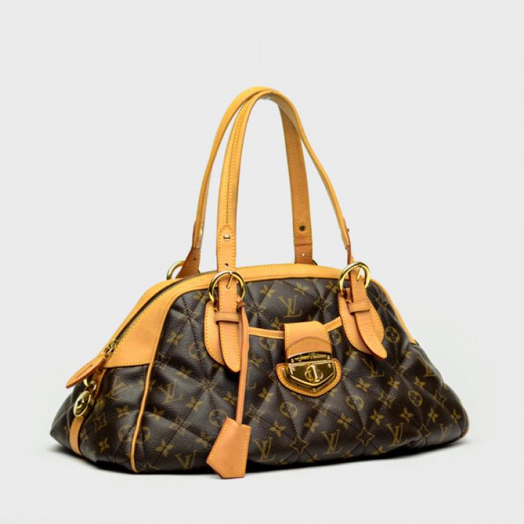 Pre Owned Louis Vuitton Monogram Canvas Etoile Bowling Bag