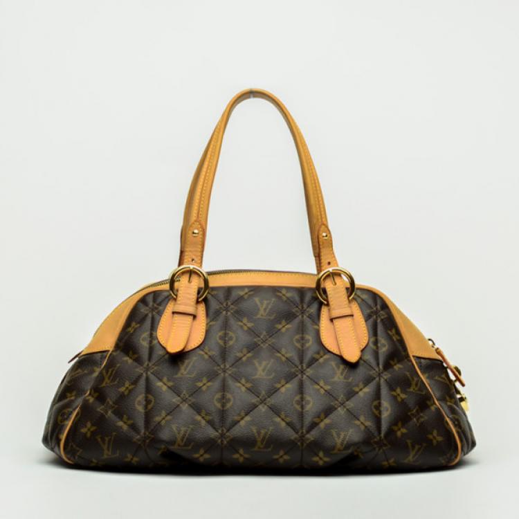 Pre Owned Louis Vuitton Monogram Canvas Etoile Bowling Bag