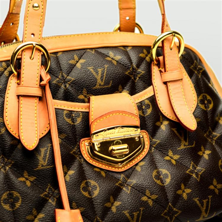 Pre Owned Louis Vuitton Monogram Canvas Etoile Bowling Bag