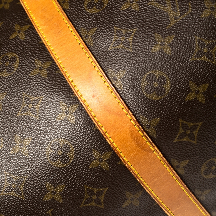 Pre Owned Louis Vuitton Monogram Canvas Keepall 60 Bag